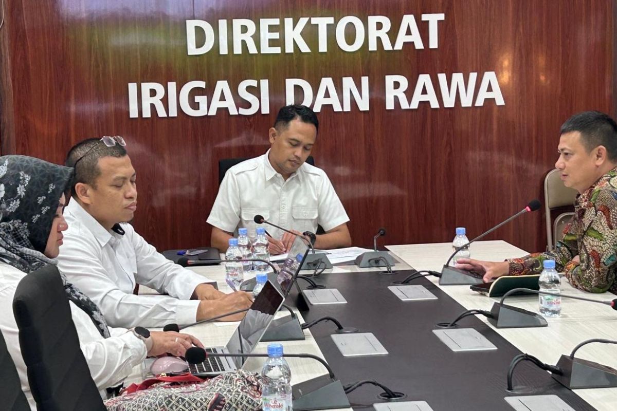 Pimpinan DPRD Kabupaten Tegal datangi Kementerian PU minta perbaikan Bendung Cipero