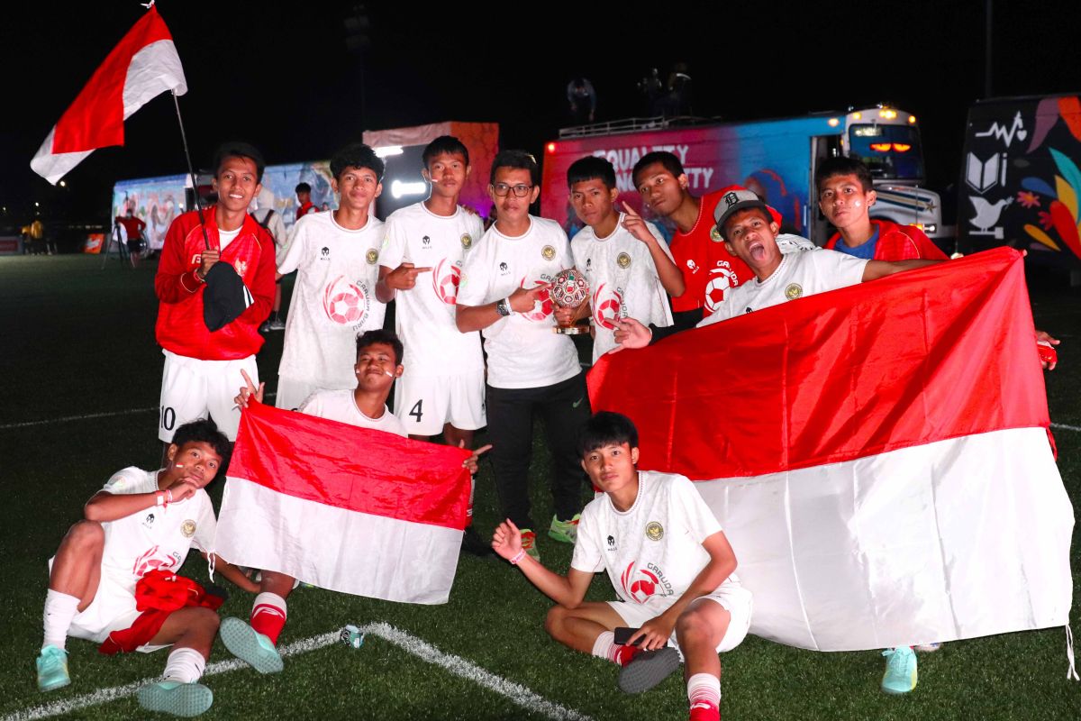 Garuda Baru juarai Piala Dunia Street Child di Meksiko - ANTARA News Bali