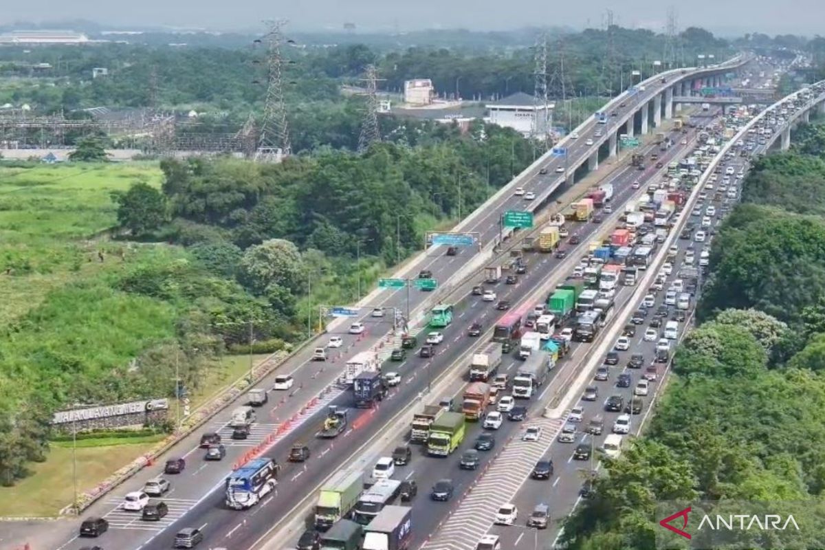 38.646 kendaraan tinggalkan Jakarta via MBZ libur Kenaikan Yesus
