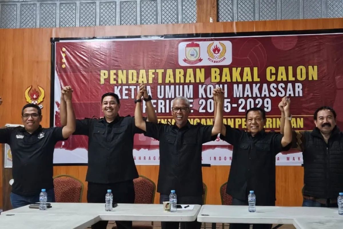 Tak sejalan dengan ketua, empat pengurus KONI Makassar mundur