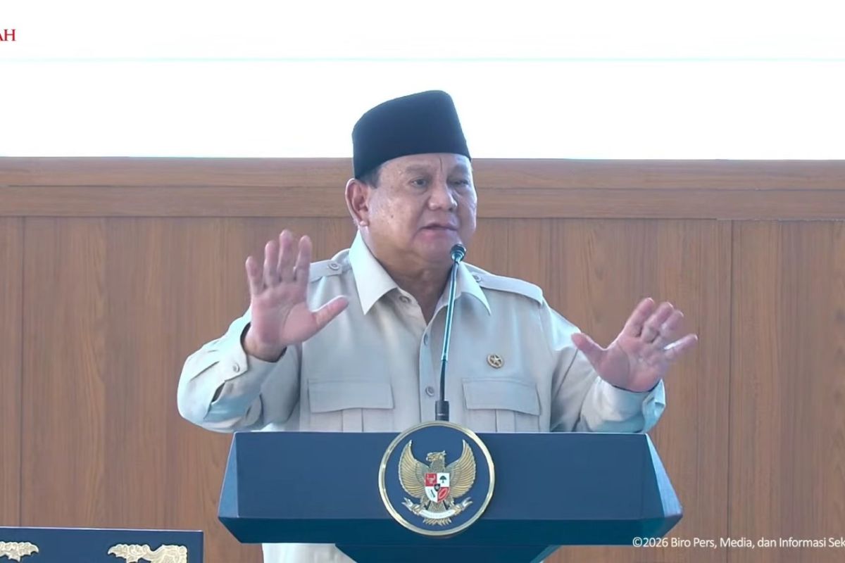 Prabowo: Negara yang merasa lebih hebat kini beli beras dari Indonesia