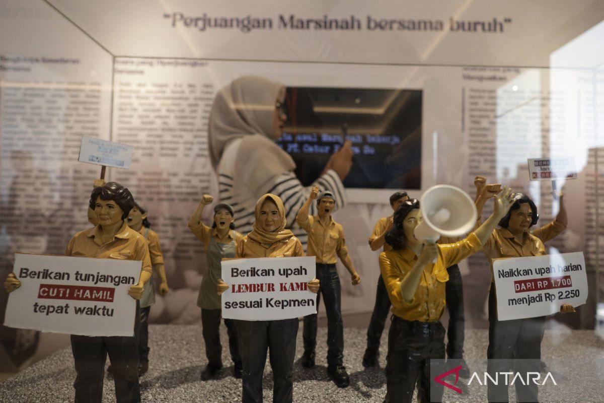 Melihat kisah perjuangan Marsinah di museum sejarah