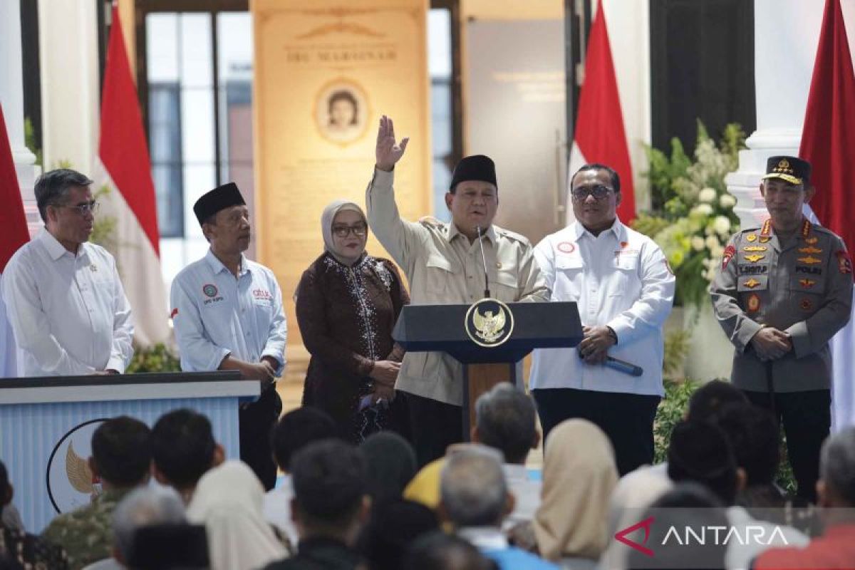 Presiden Prabowo resmikan museum dan rumah singgah pahlawan nasional Marsinah
