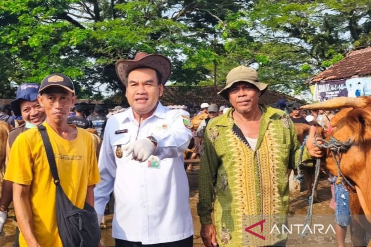 Bupati Blora pantau lonjakan transaksi hewan ternak jelang kurban