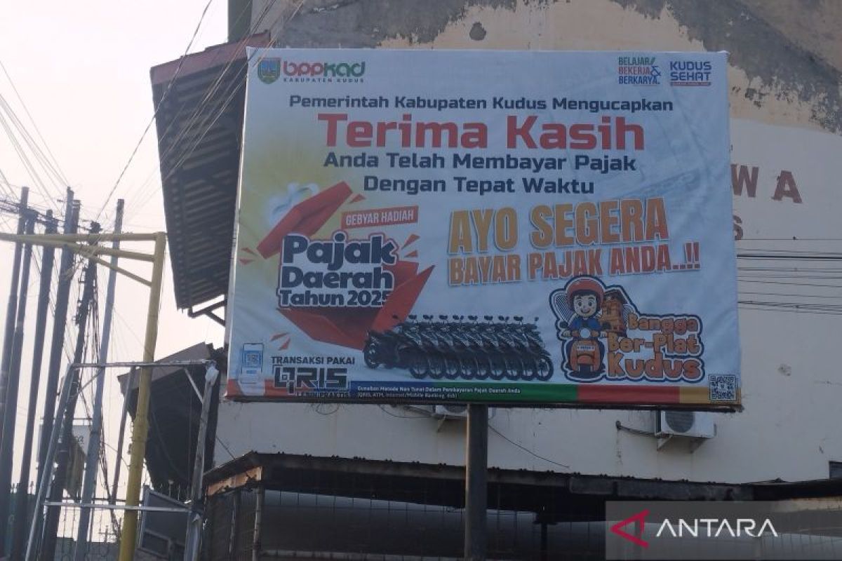 Kudus catat realisasi pajak daerah mencapai 30,08 persen per April 2026