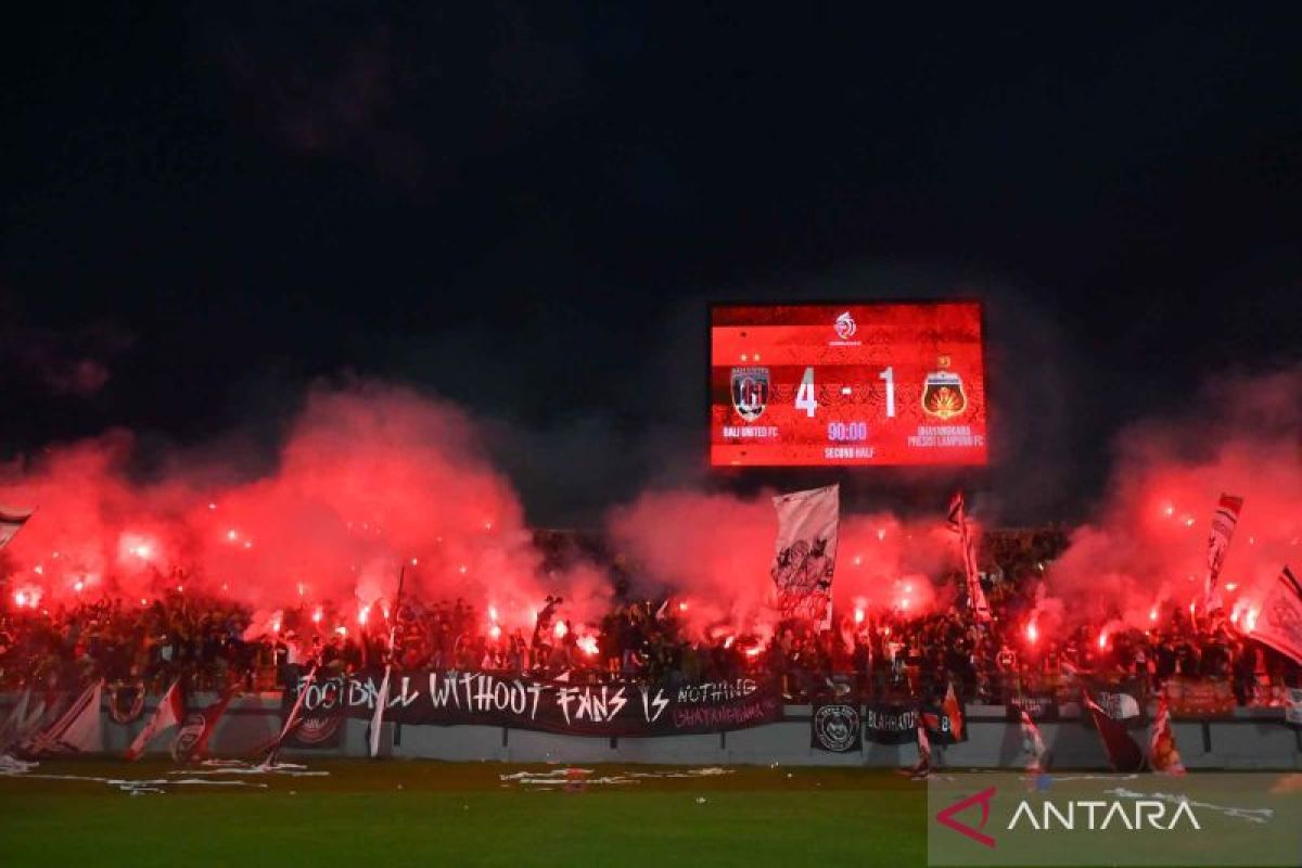 Bali United tekuk tim tamu Bhayangkara Presisi Lampung  4-1