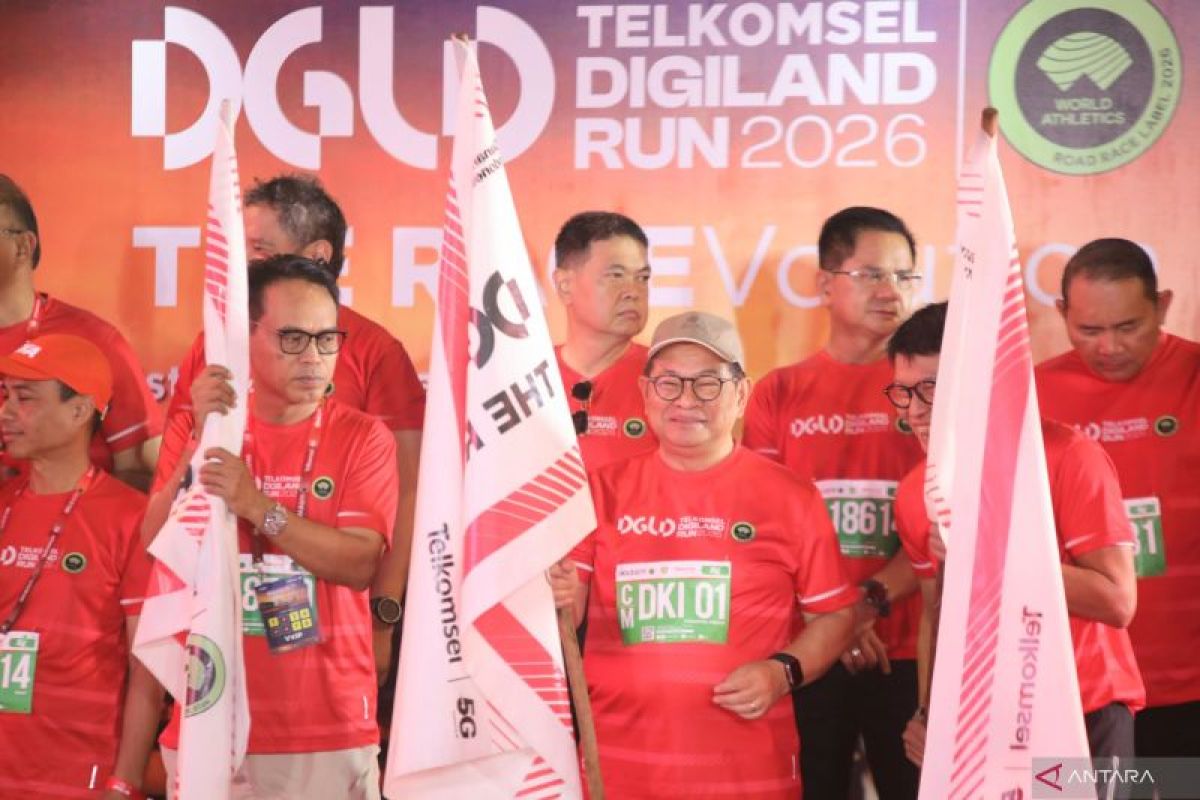 Pramono soroti posisi Jakarta sebagai destinasi sport tourism lewat Digiland Run 2026