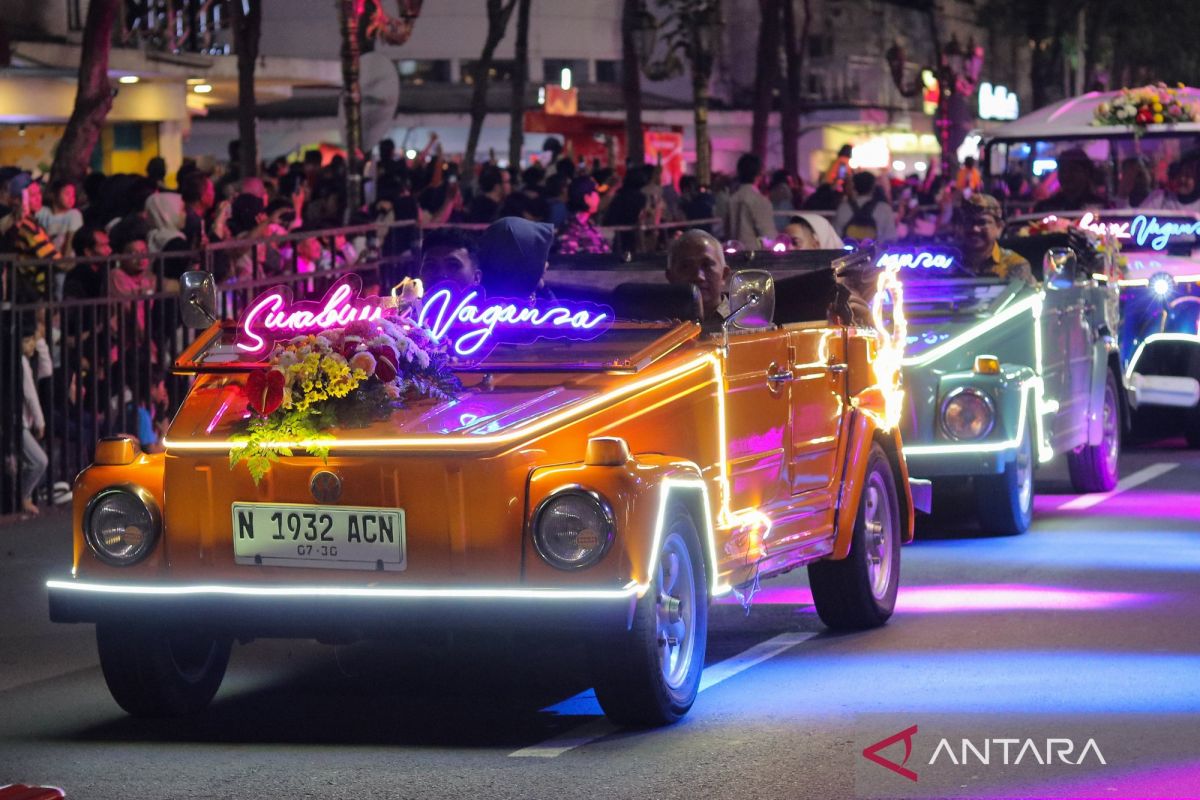 Festival of Lights Surabaya Vaganza 2026 meriahkan hari jadi ke-733 Kota Surabaya