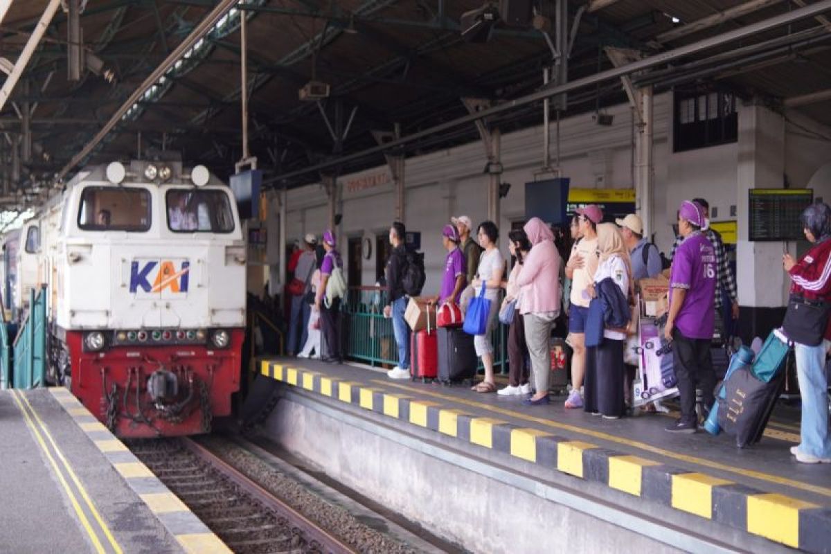 KAI Yogyakarta melayani 246 ribu penumpang selama libur panjang