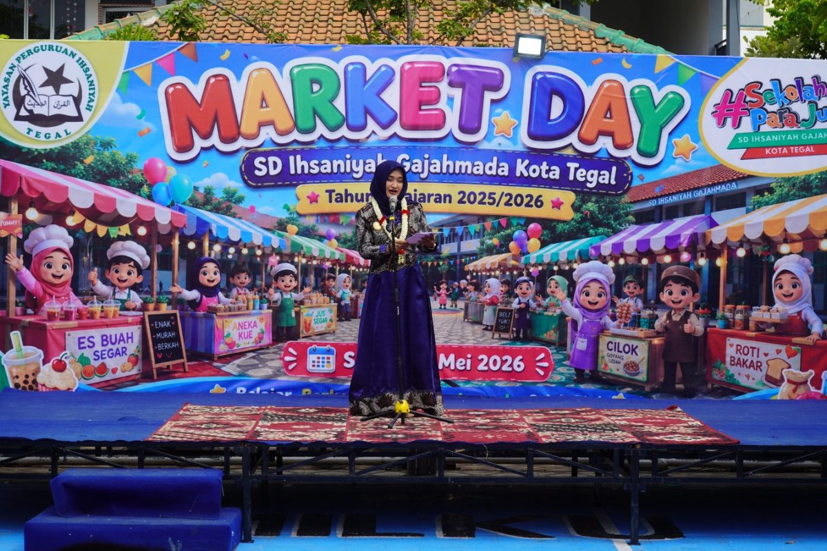 Wakil Wali Kota apresiasi Market Day SD Ihsaniyah Gajahmada Kota Tegal