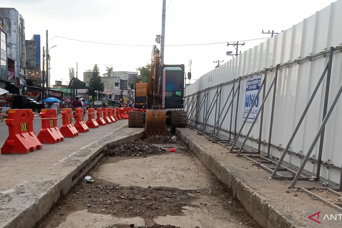 Pembangunan BRT Mebidang di Medan