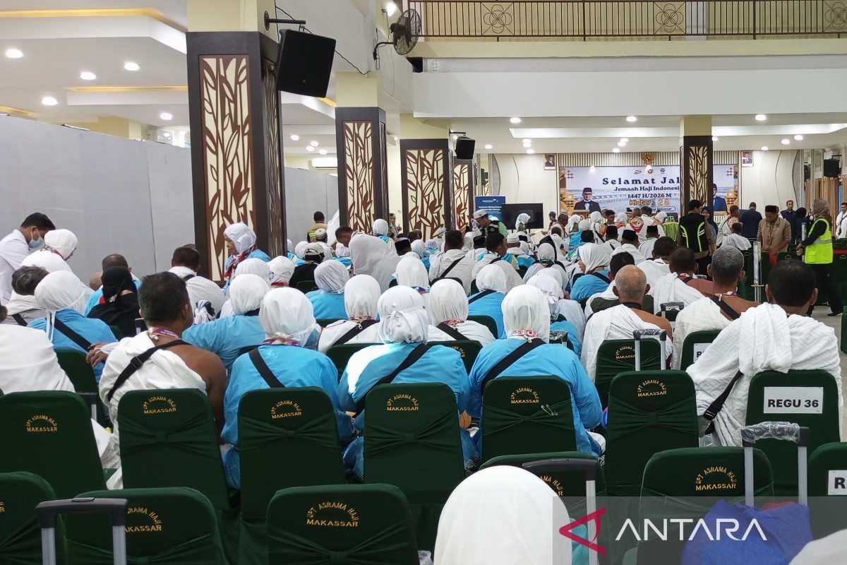 JCH Sulsel dan Sultra bertolak ke Tanah Suci Makkah