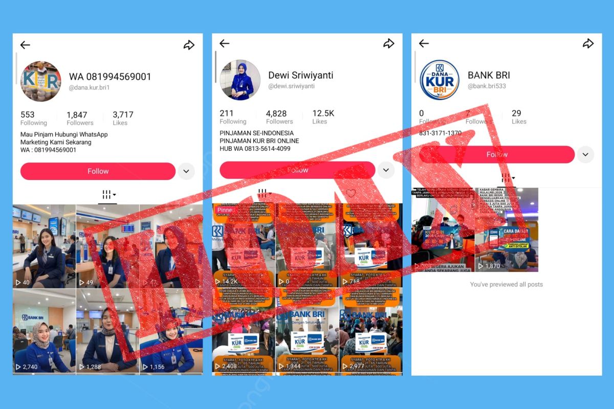 BRI ingatkan waspada penipuan online, tegaskan pengajuan KUR tidak ditawarkan secara online