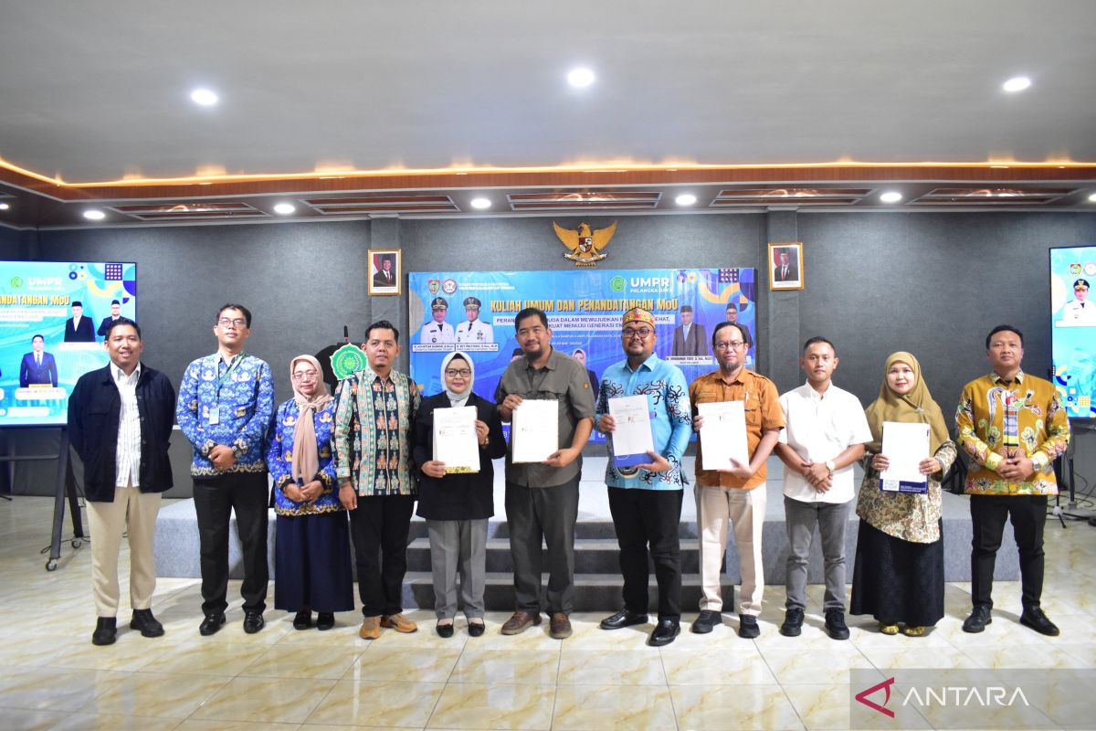 UMPR perkuat sinergi dengan KPID Kalteng melalui penandatanganan MoU