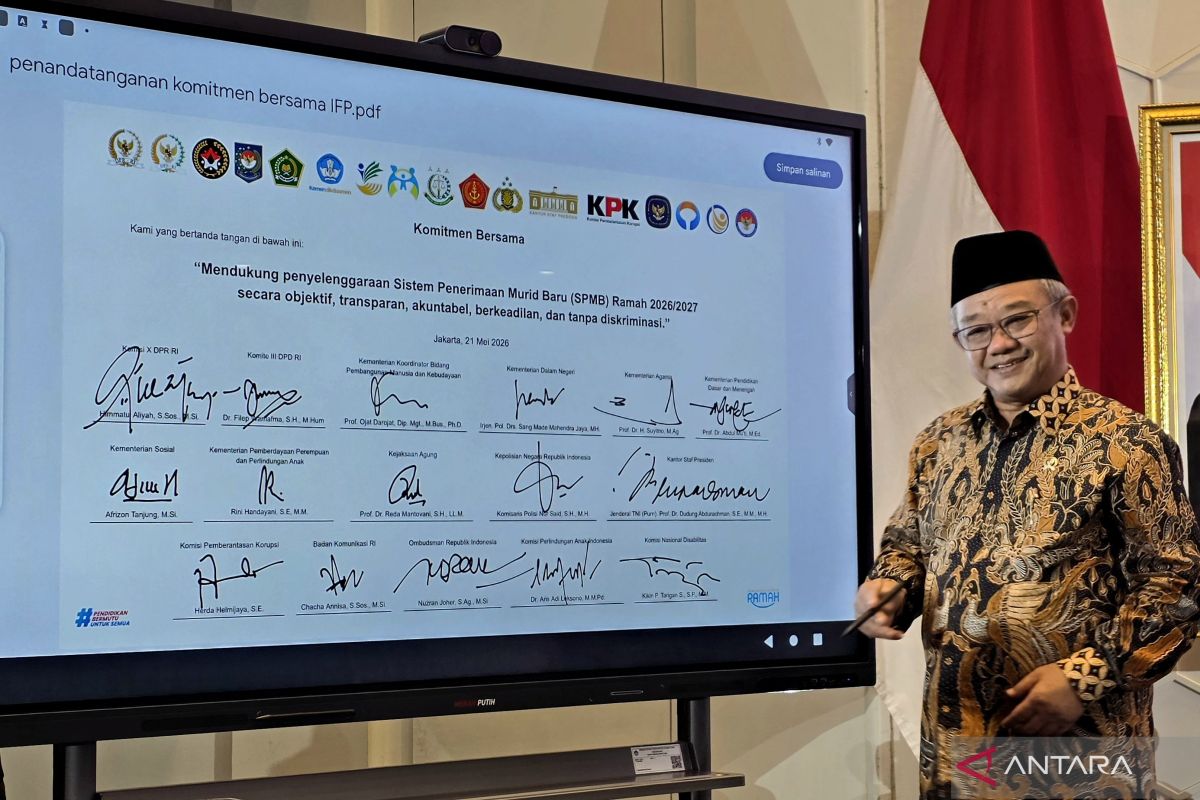 Kemendikdasmen bersama 15 K/L berkomitmen dukung SPMB Ramah