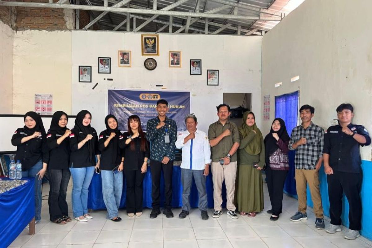 Laksanakan arahan Menteri Hukum, "Maparade Hukum" hadir di Desa Tadui