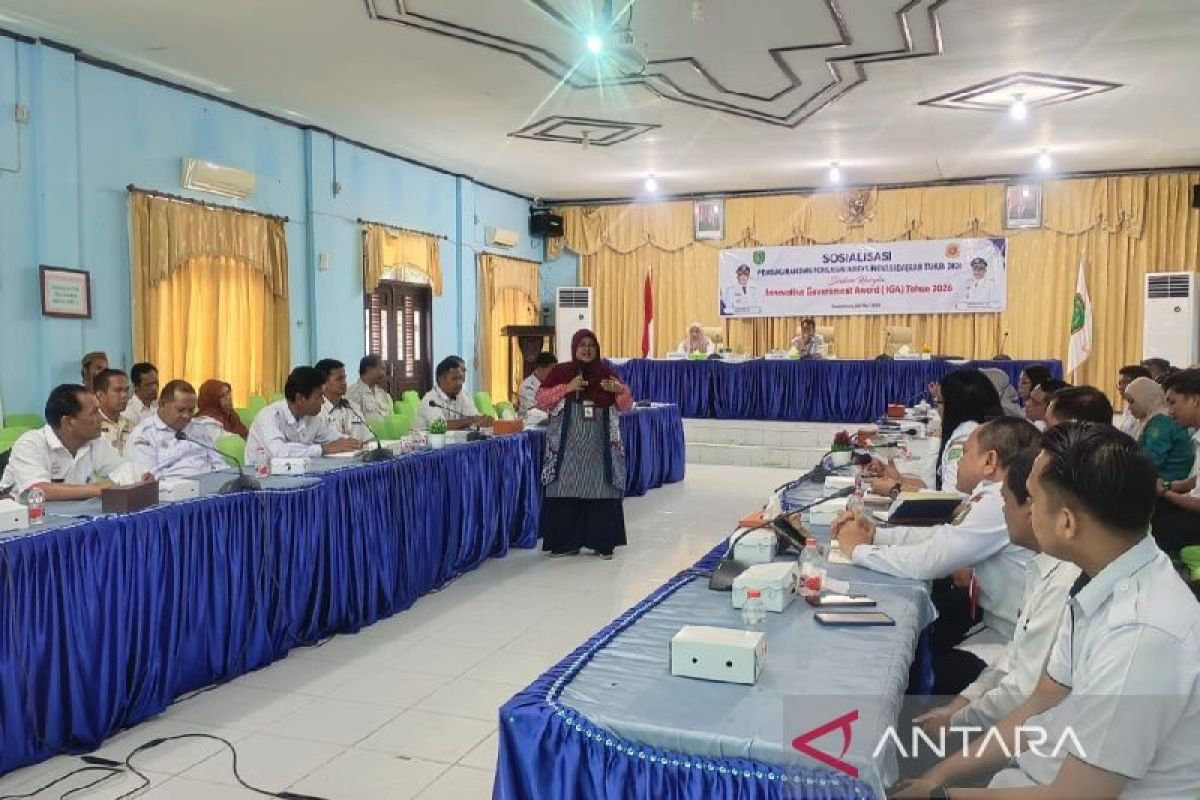 Sekda Sukamara dorong budaya inovasi daerah untuk tingkatkan pelayanan publik