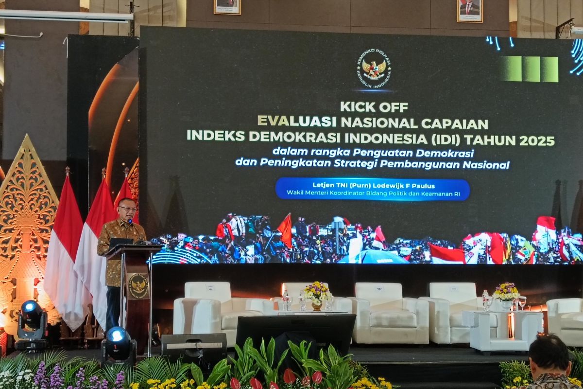 Wamenko Polkam sebut indeks demokrasi harus jadi kompas perbaikan