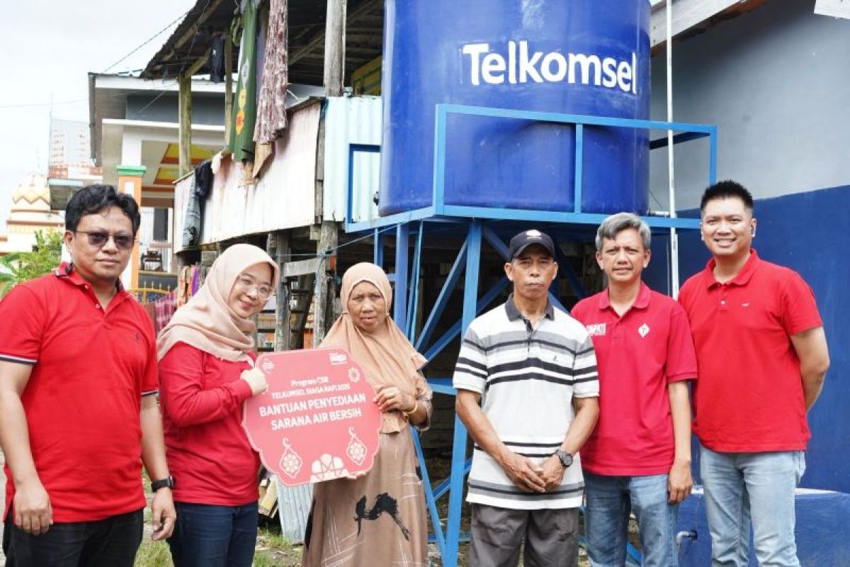 Telkomsel fasilitasi sanitasi di Maros guna tingkatkan kualitas hidup masyarakat