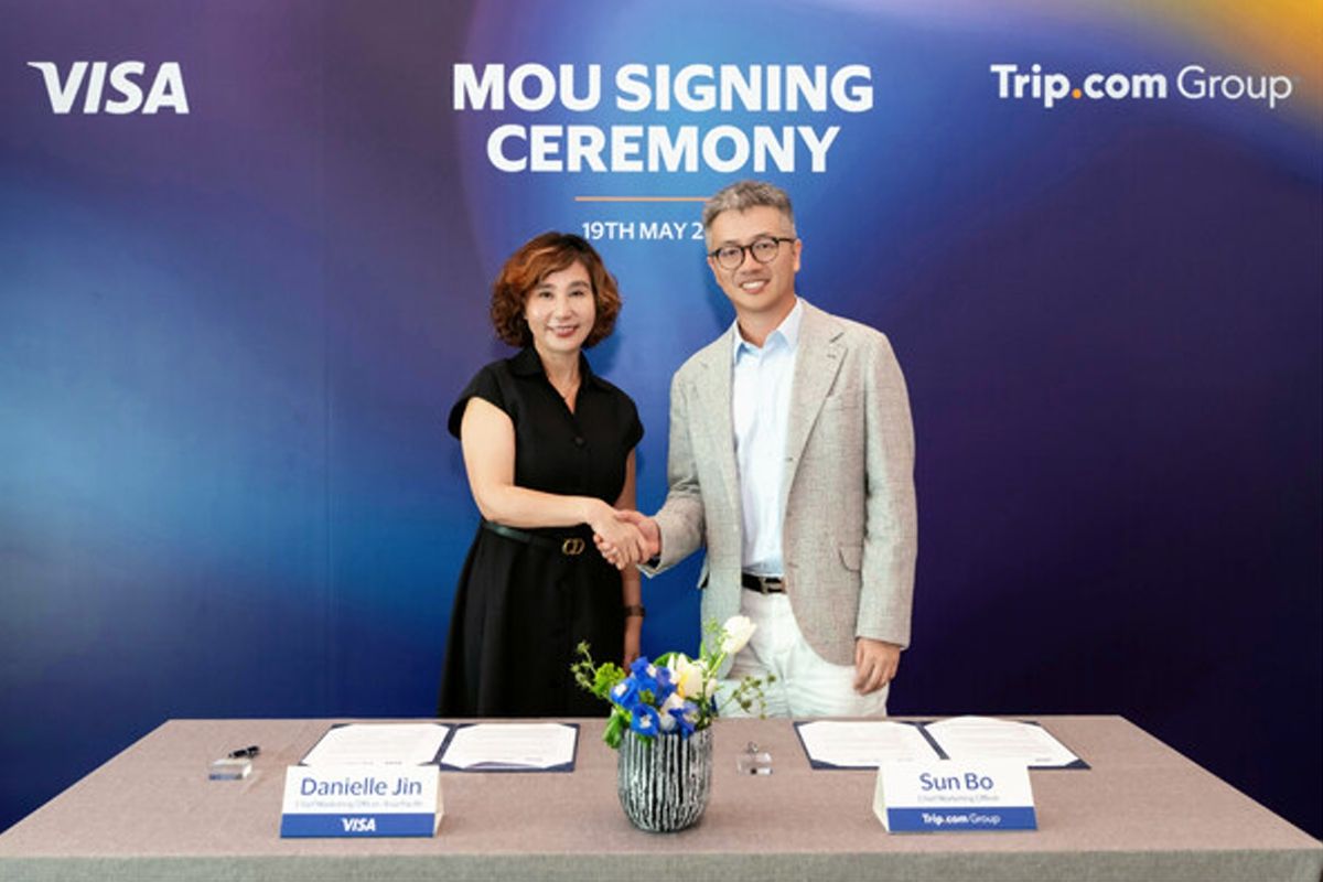 Visa and Trip.com Group Ink Strategic Collaboration, Enabling Consumers to Chase Their Passions Through Travel
