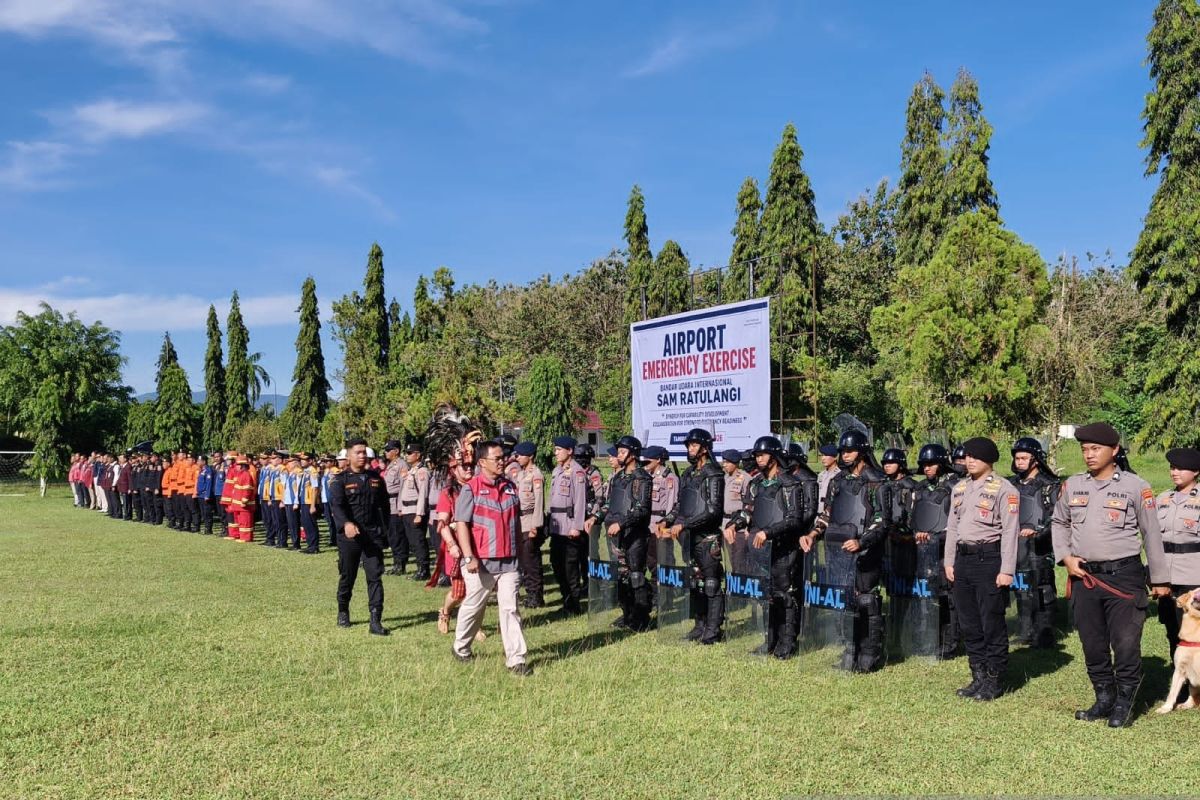 Bandara Samrat libatkan ratusan personel tingkatkan penanganan darurat