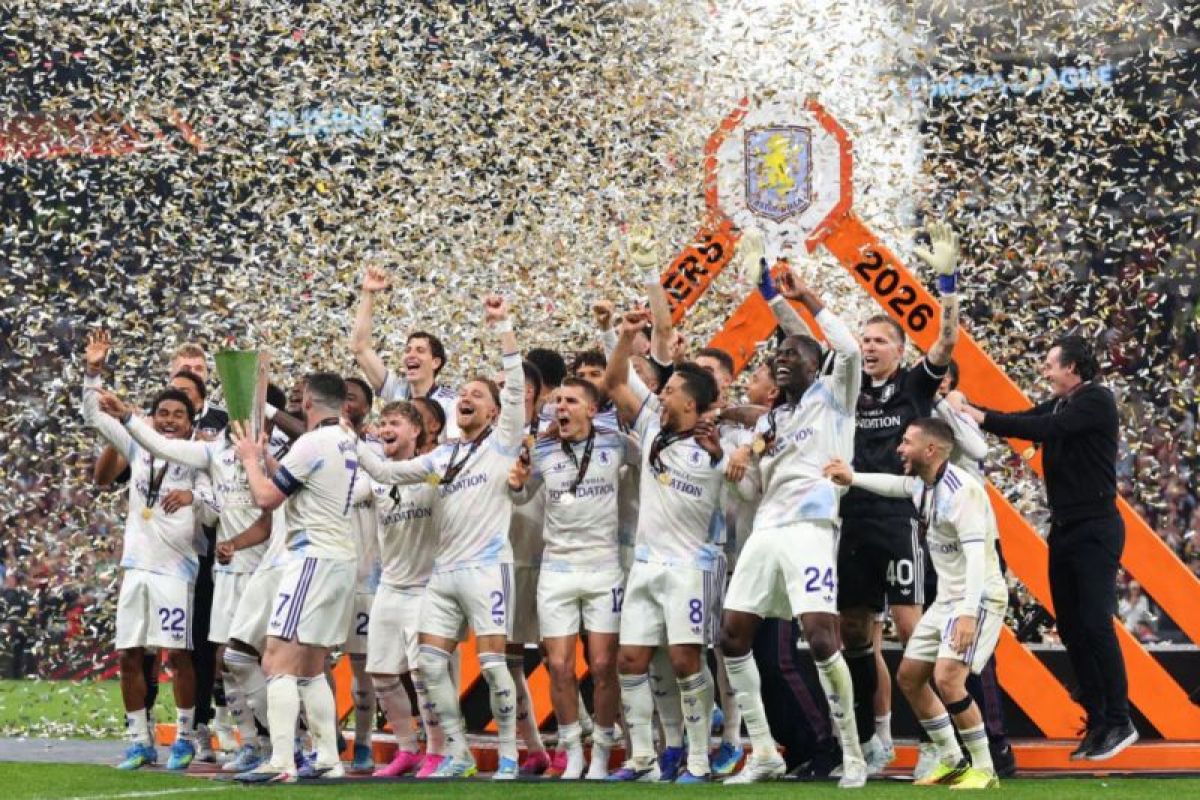 Emery bangga Aston Villa juara Liga Europa