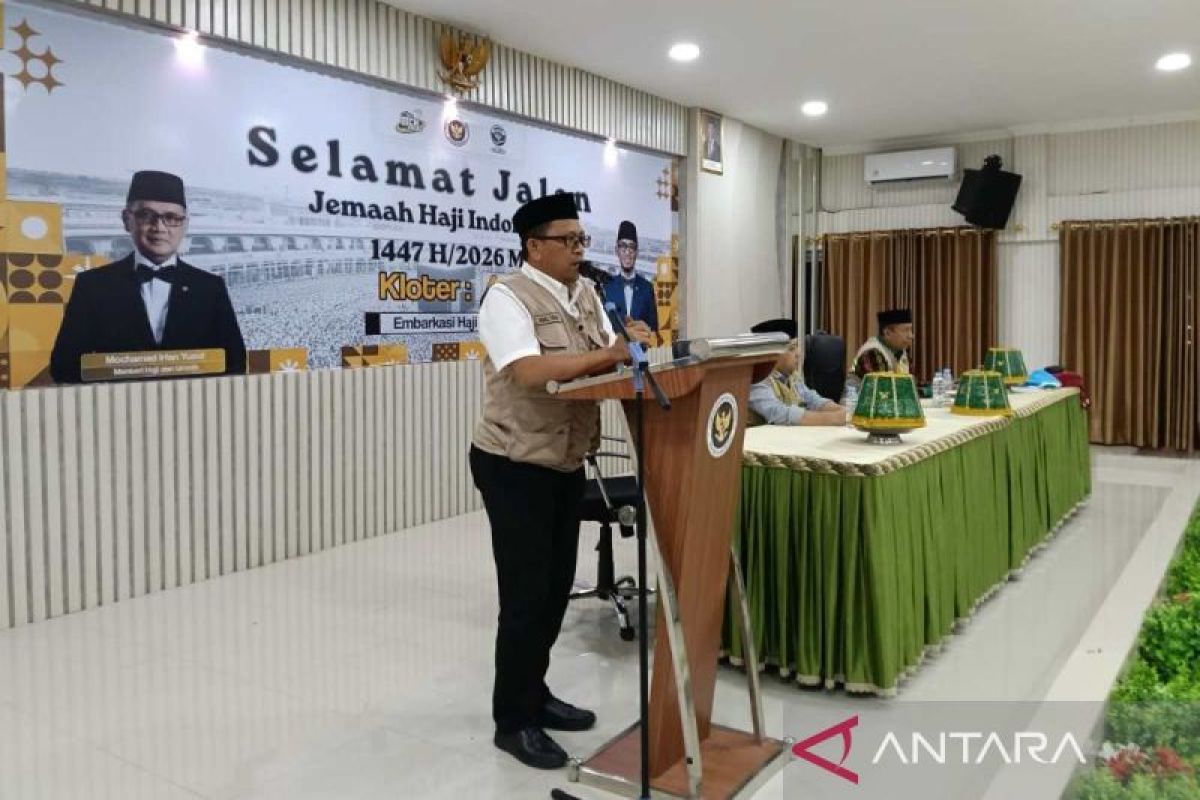 Kloter terakhir Embarkasi Makassar terbang ke Makkah