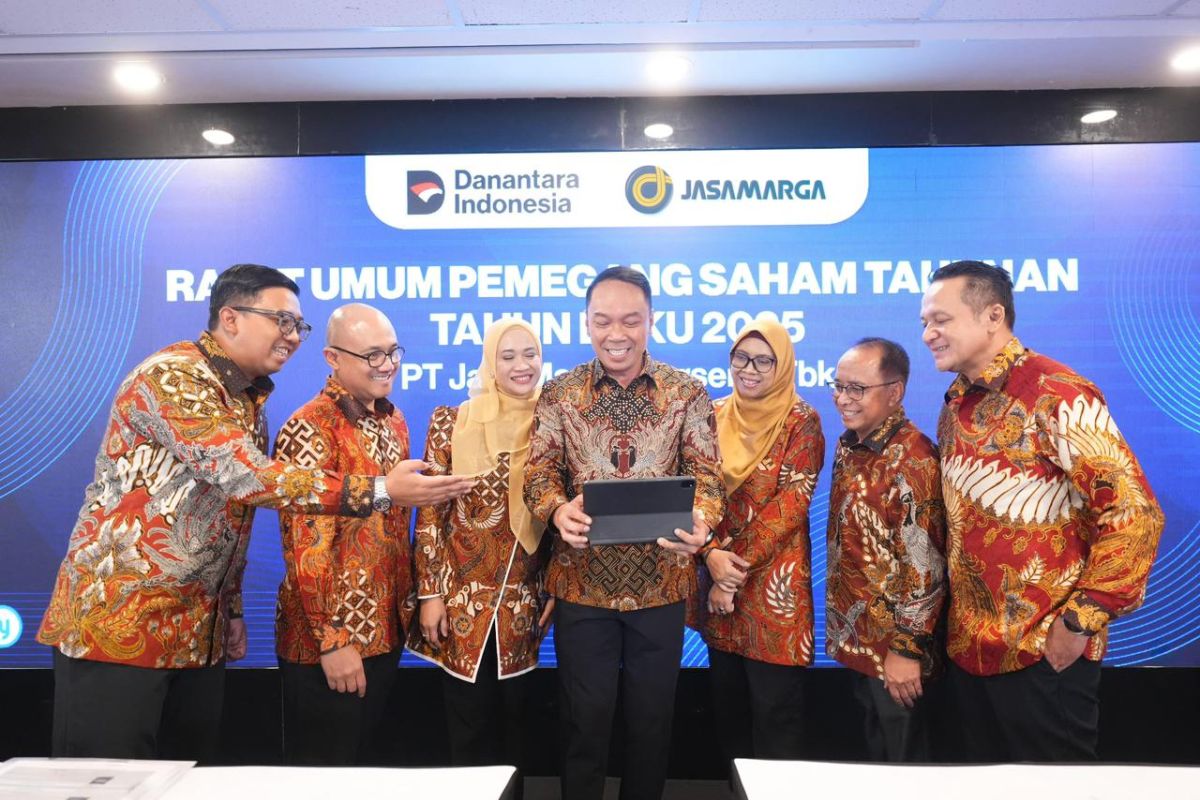 Gelar RUPST Tahun Buku 2025, Jasa Marga Tebar Dividen Rp1,1 Triliun