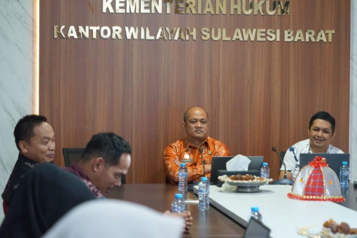 Wujudkan kepastian hukum, Kemenkum Sulbar bersiap harmonisasi Ranperbup Perusda Majene