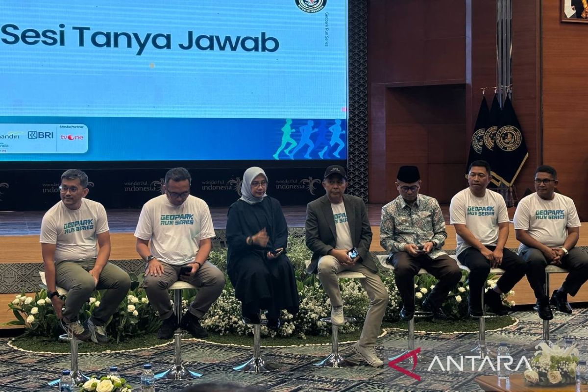Geopark Run Series ajang wisata olahraga sekaligus promosi geopark