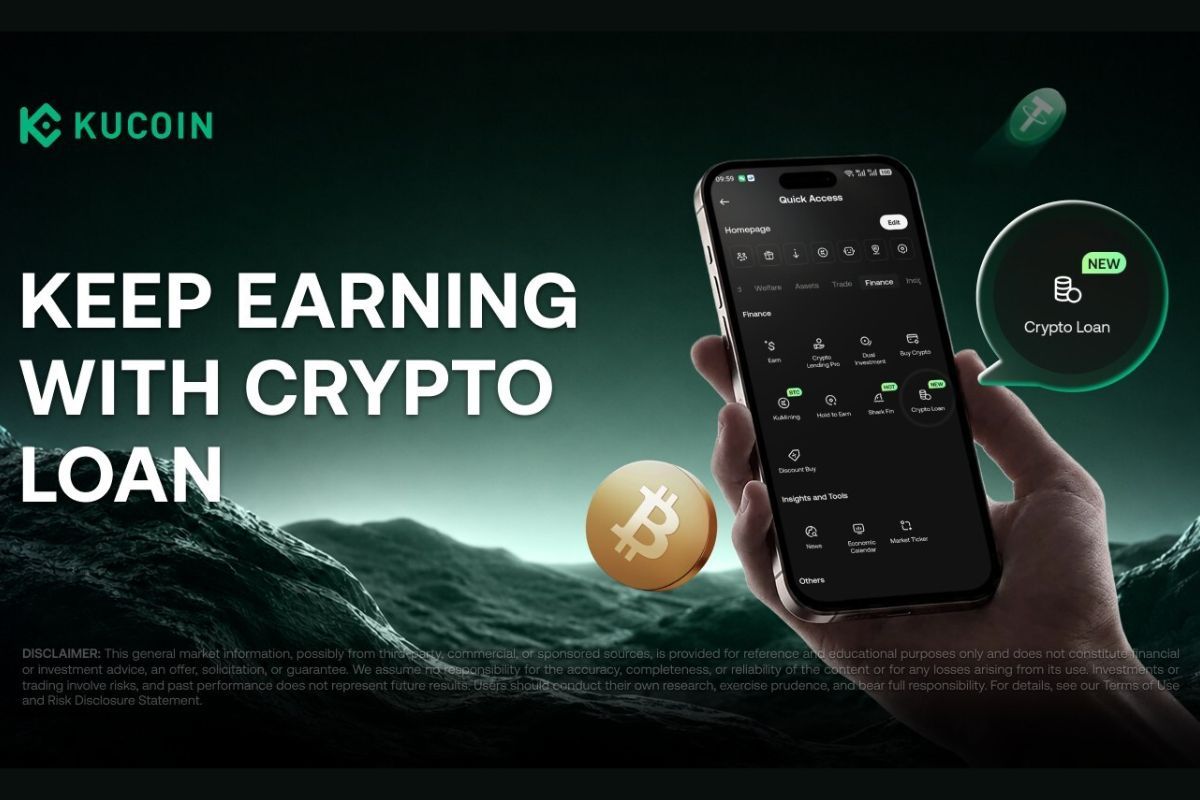 KuCoin Luncurkan Produk Earn-and-Loan, Maksimalkan Efisiensi Aset Kripto