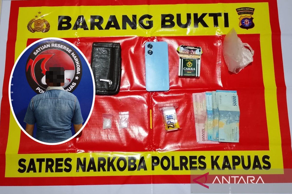 Polisi ringkus pengedar sabu di Lawang Kajang Kapuas