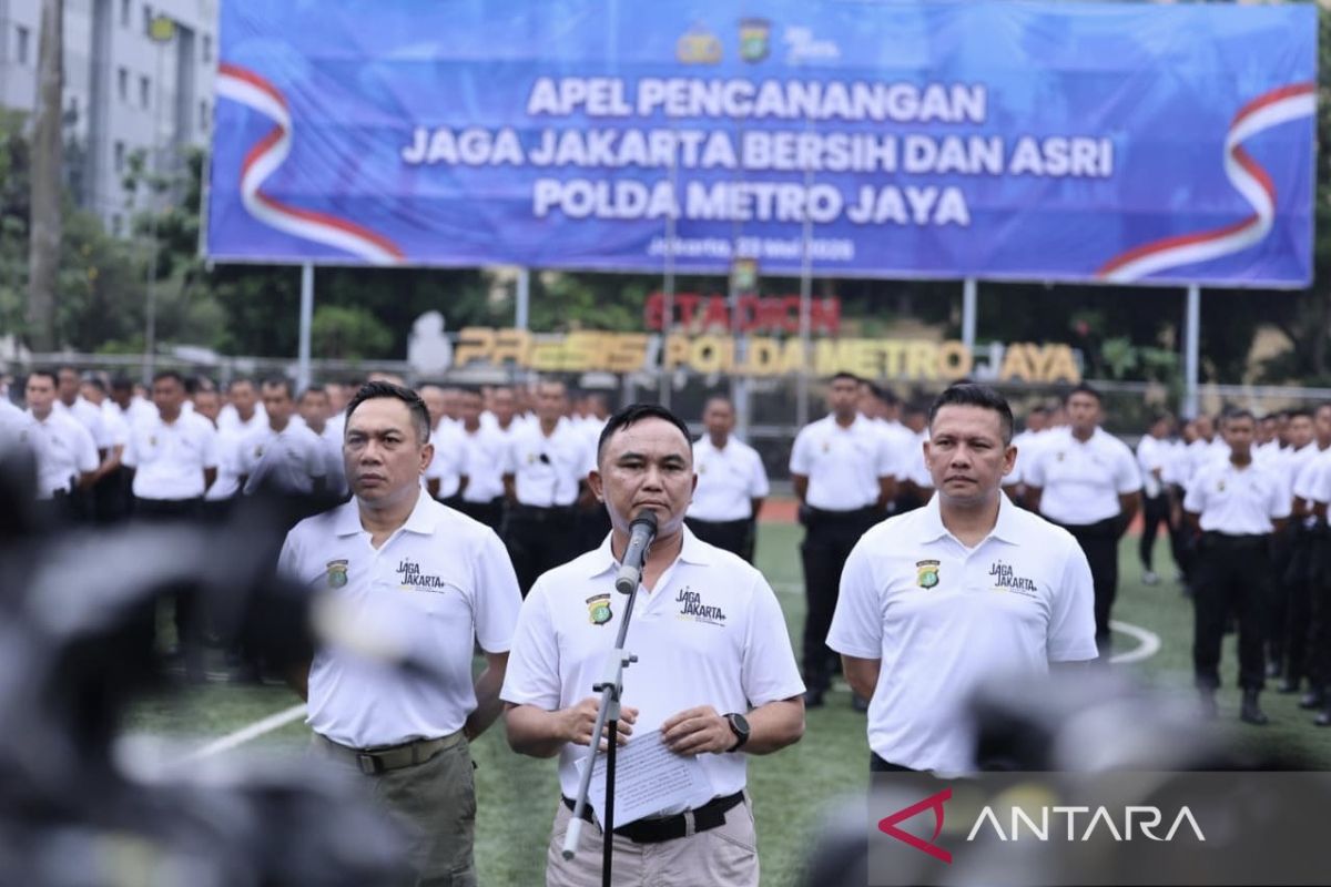 Polda Metro Jaya canangkan gerakan "Jaga Jakarta Bersih dan Asri"
