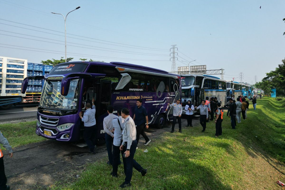 Kemenhub periksa kelaikan kendaraan bus AKAP jelang libur Idul Adha