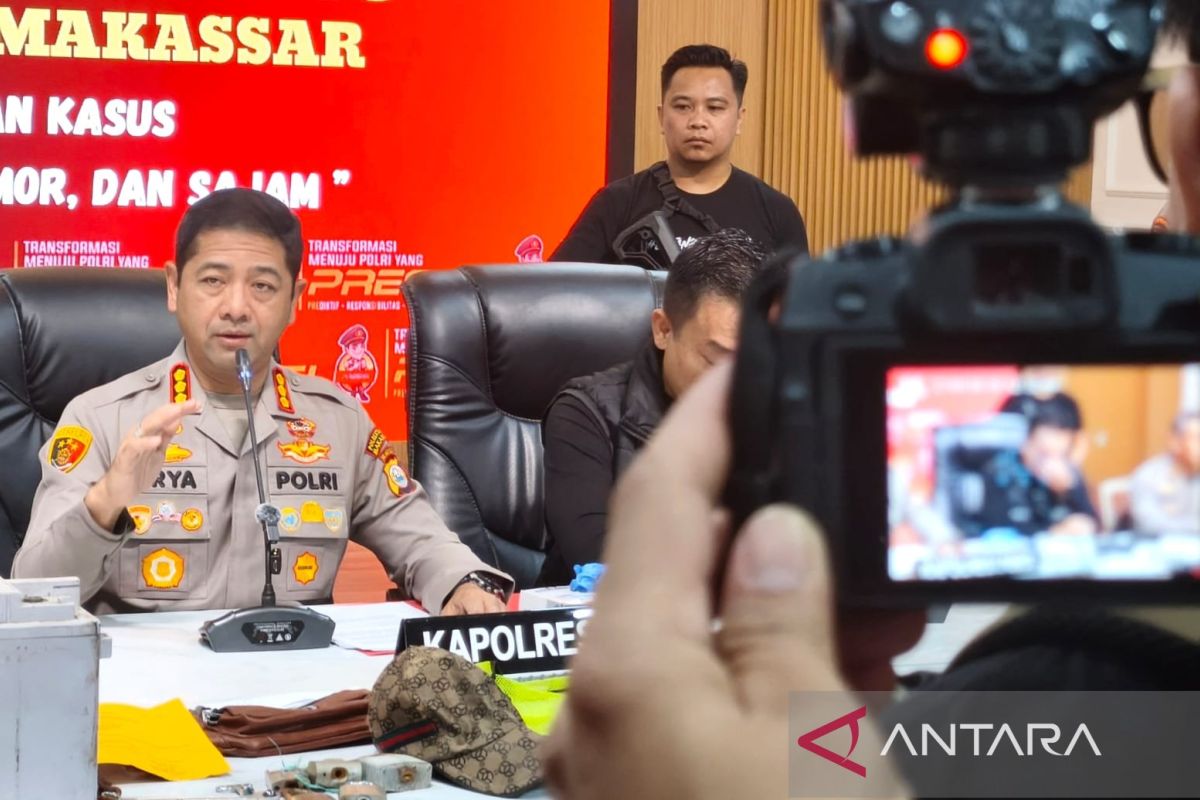 Kapolrestabes Makassar: Enam kilo sabu yang disita berpontesi rusak 36.402 jiwa