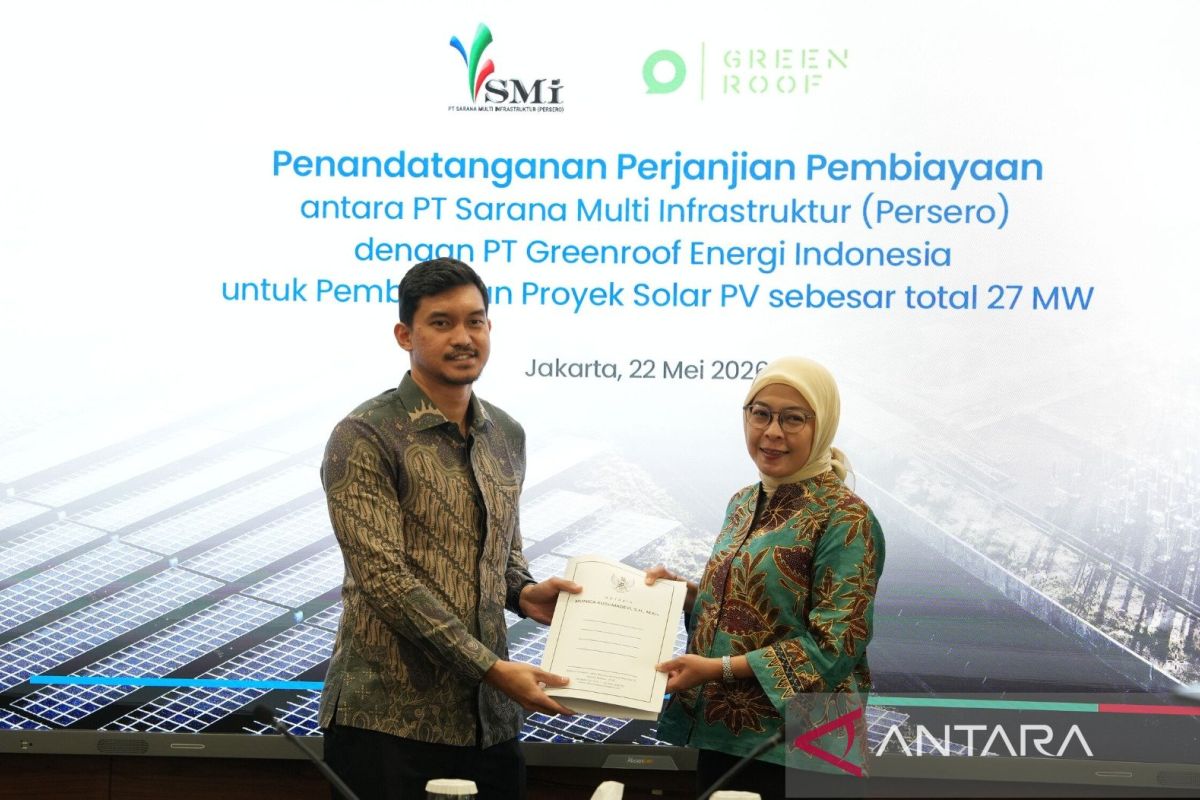 PT SMI dan GREI teken pembiayaan Rp125 miliar untuk pengembangan PLTS