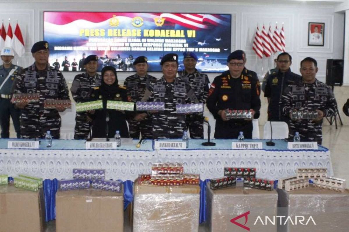 DJBC sita 43,39 juta batang rokok ilegal di Sulbagsel
