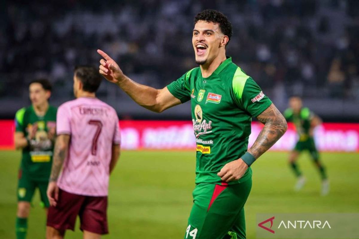 Laga derbi Jatim, Persebaya Surabaya cukur Persik Kediri lima gol tanpa balas