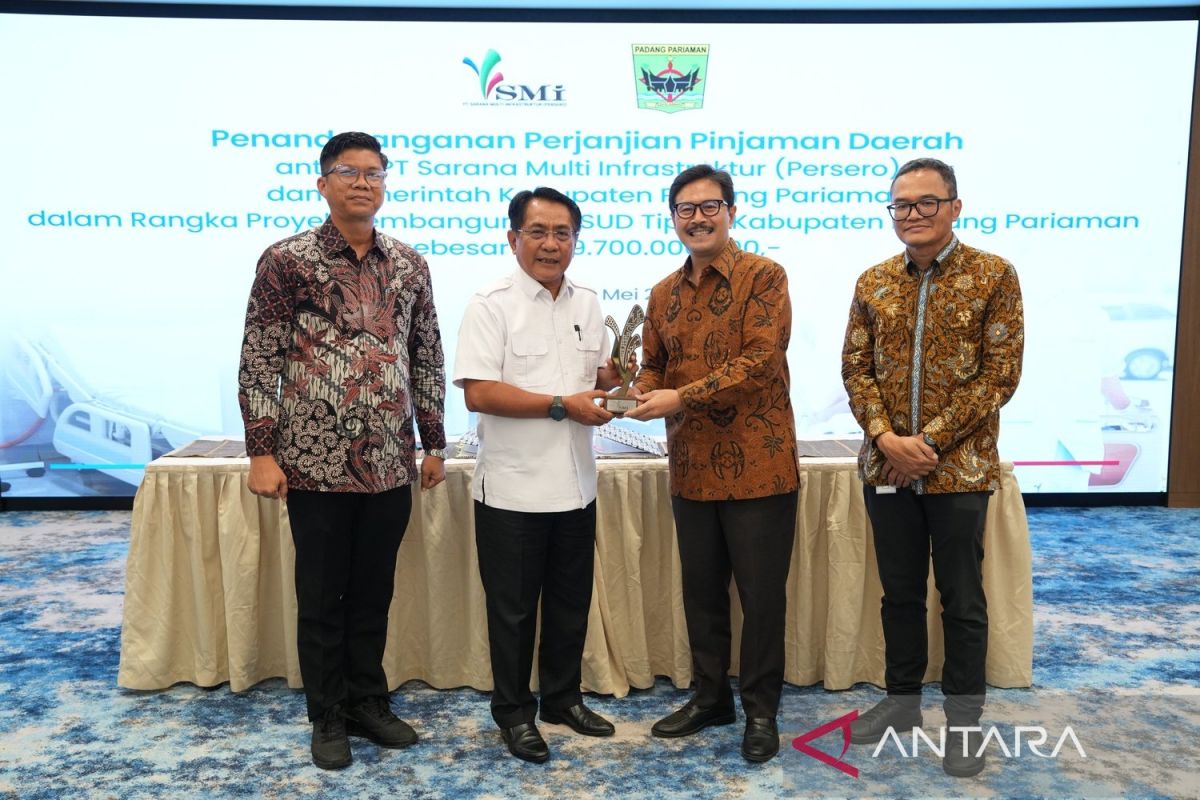 PT SMI salurkan Rp69,7 miliar untuk bangun RSUD di Padang Pariaman