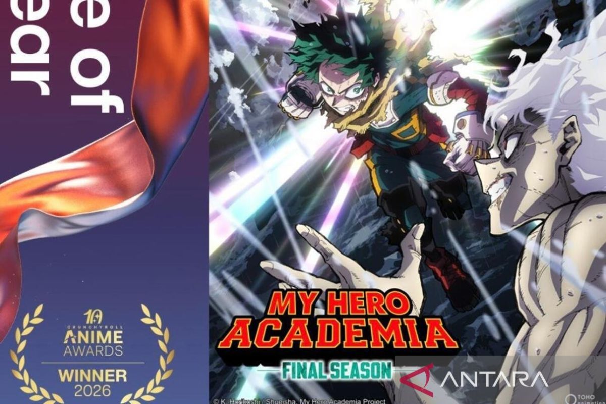Deretan pemenang penghargaan Crunchyroll Anime Awards 2026