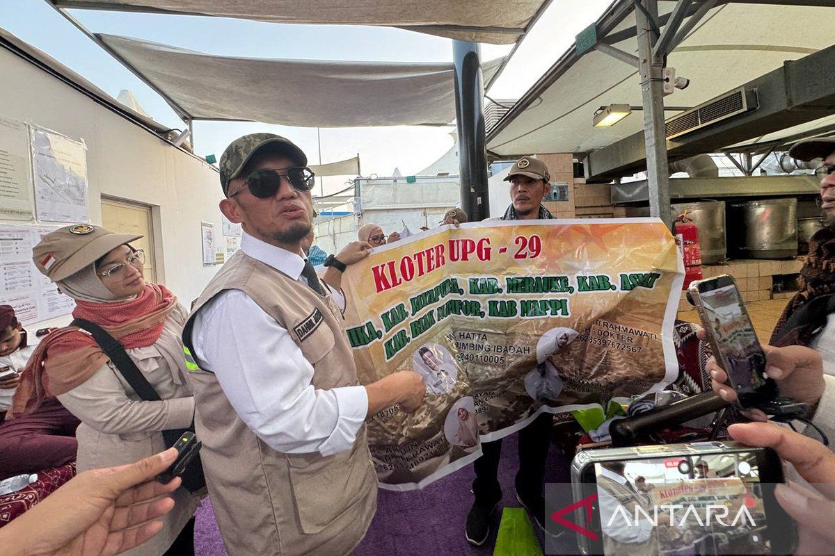 Wamenhaj cek tenda di Mina, pastikan tak ada KBIHU patok kaveling