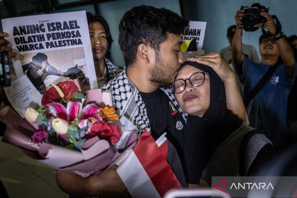 Sembilan WNI korban penahanan Israel kembali ke tanah air