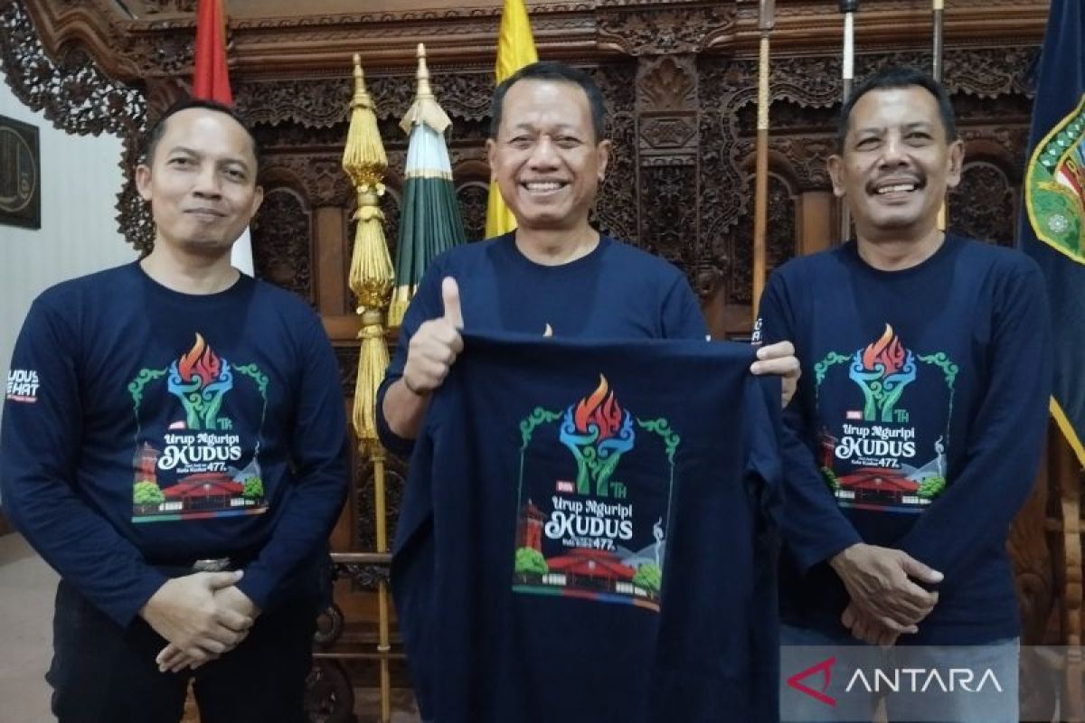 Perkenalkan logo HUT, Pemkab Kudus mengadopsi seni ukir untuk promosikan gebyok