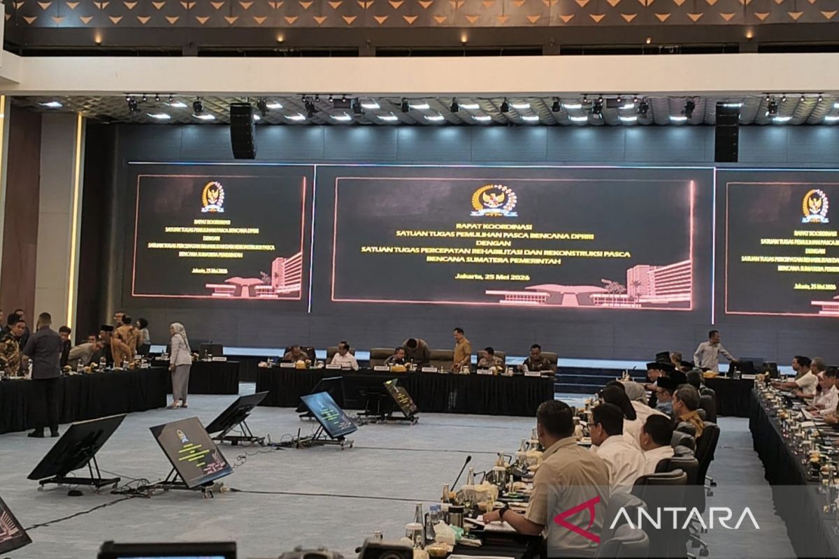 DPR gelar rapat Satgas Bencana Sumatera bahas kondisi terkini
