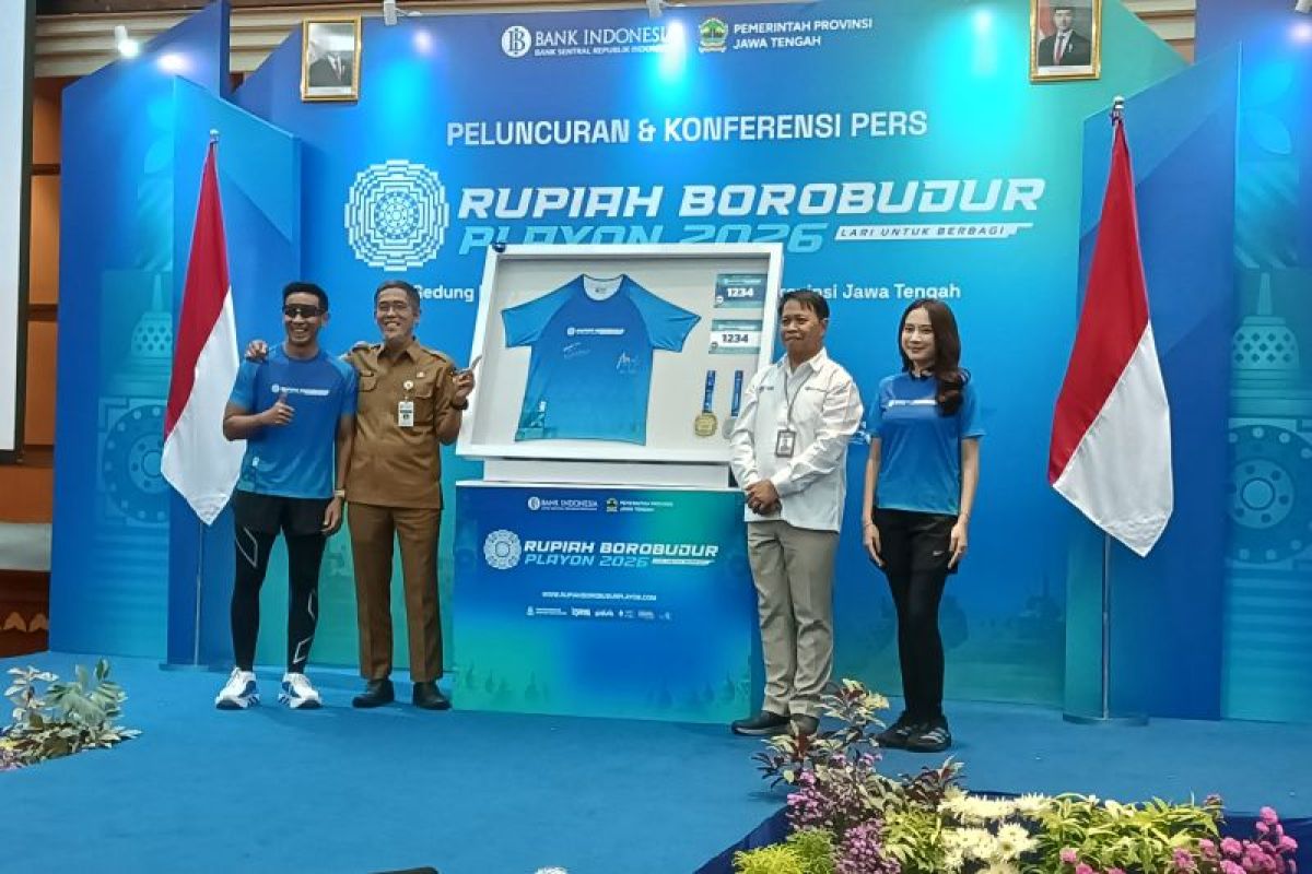 Jateng targetkan Rupiah Borobudur Playon 2026 diikuti 4.000 pelari