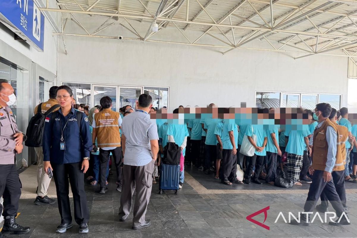 KJRI Johor pulangkan 190 WNI melalui jalur laut