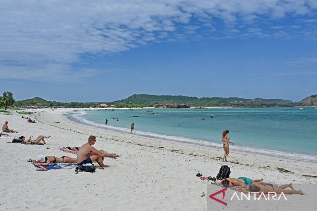 Tingkat kunjungan wisatawan di kawasan pariwisata Mandalika