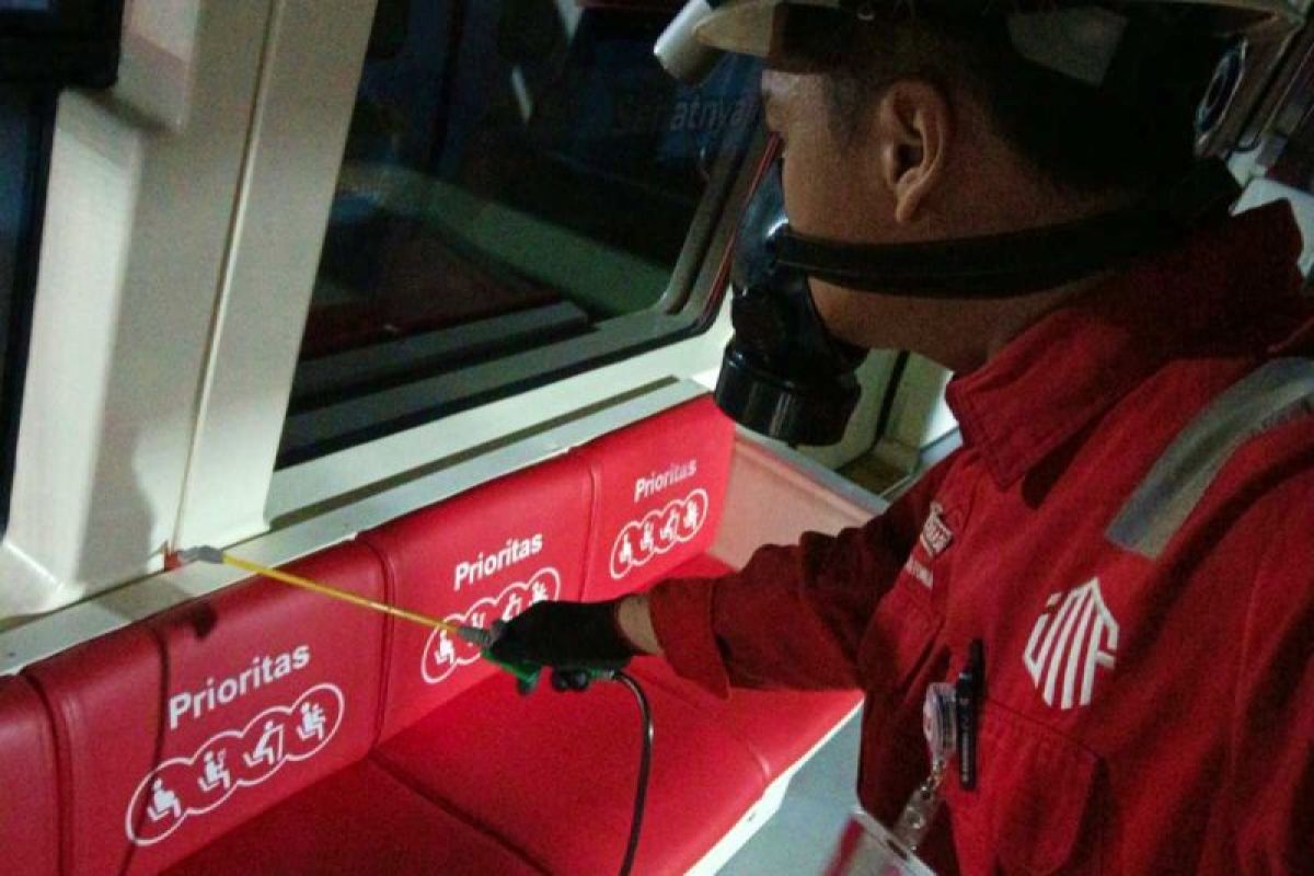 Pest Control & Fumigasi, Cara KAI Jaga Kebersihan Sarana LRT Jabodebek