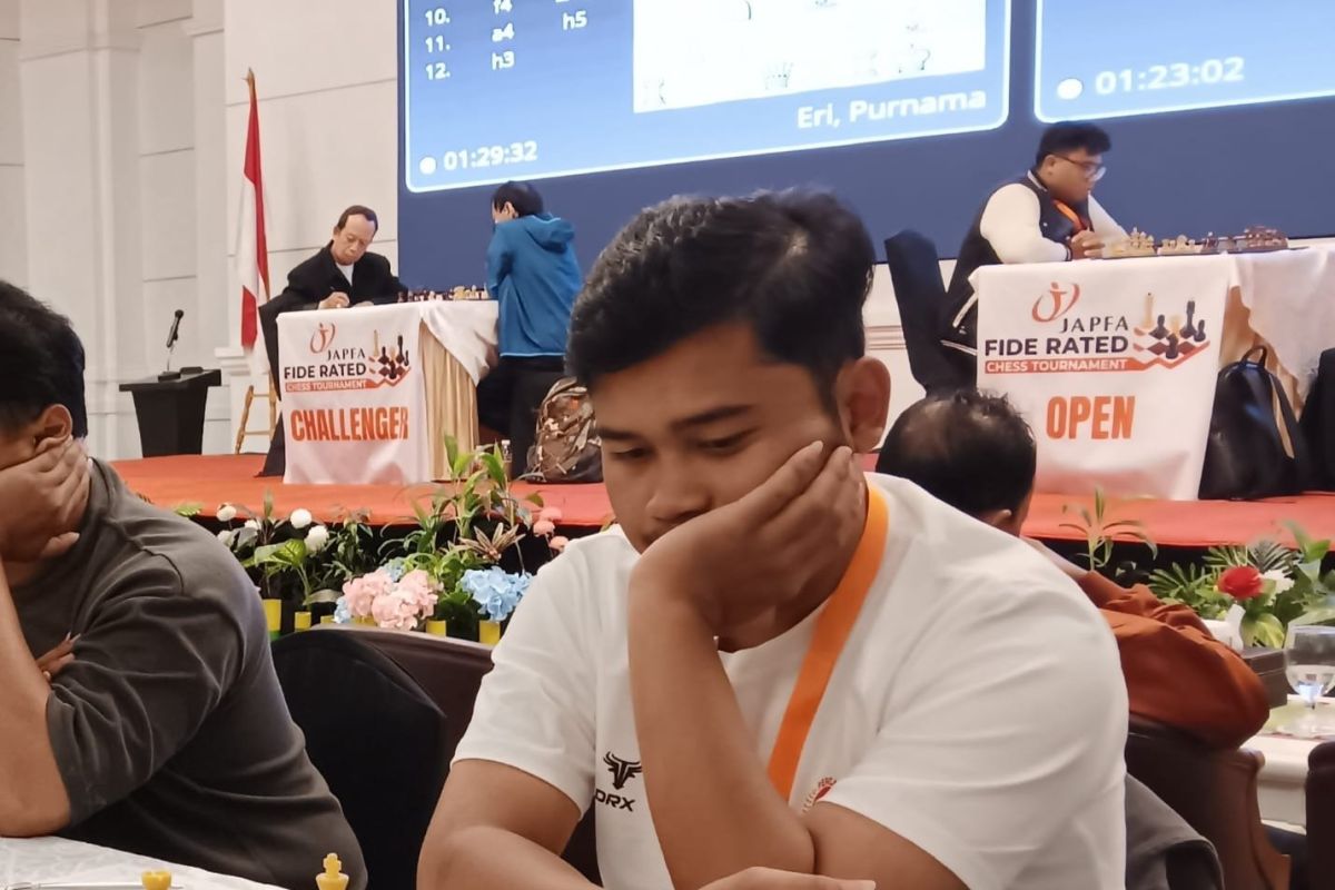 Novendra Priasmoro puncaki klasemen sementara JAPFA FIDE Rated