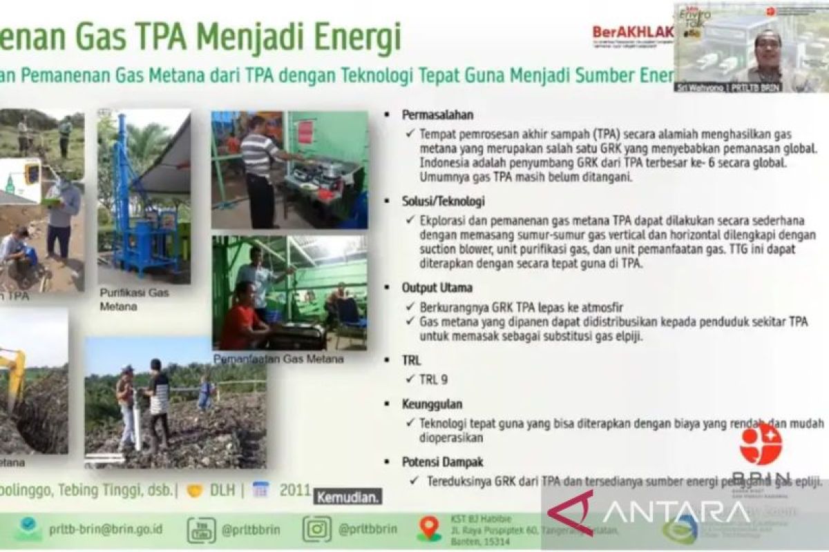 Indonesia develops landfill methane into energy source